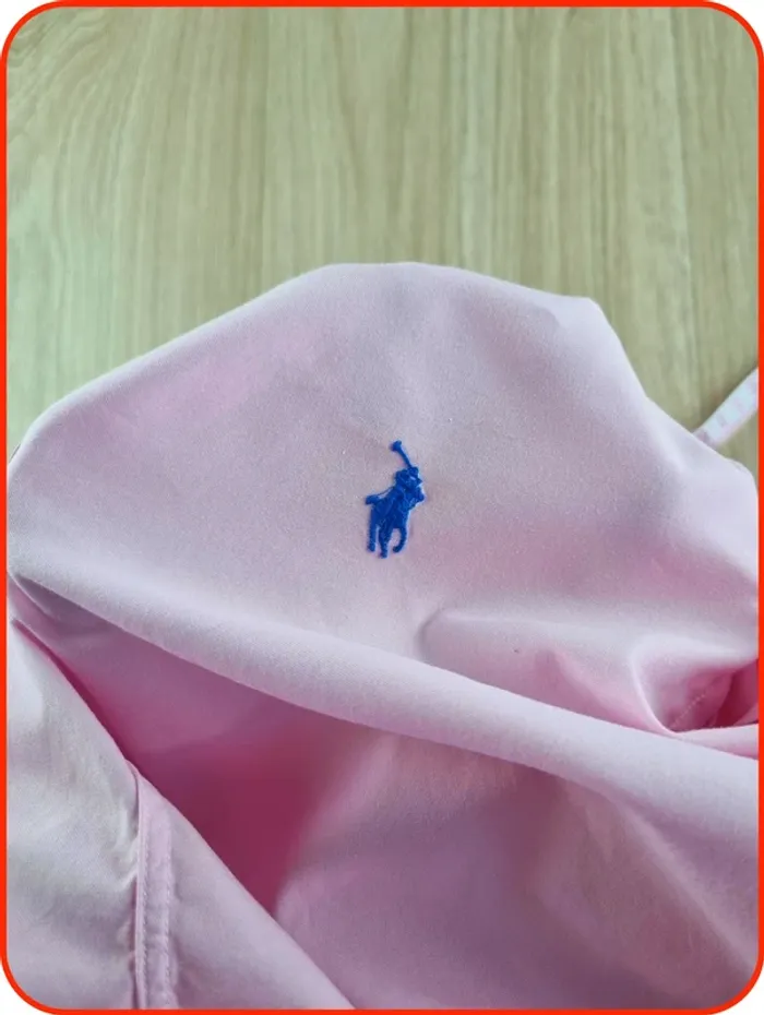 Chemise rose Homme Ralph Lauren Taille M - photo numéro 8