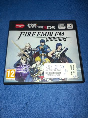 Fire emblem warriors Nintendo 3ds
