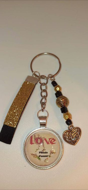 Porte clé filleule "love filleule d'amour"