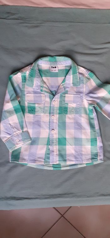 Chemise garçon 18 mois