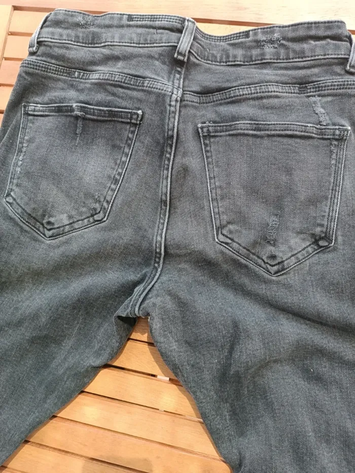 Jeans homme noir Zara taille 38 - photo numéro 8