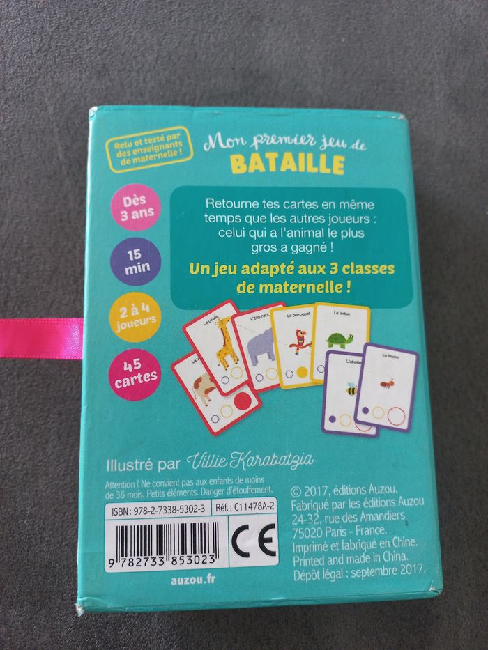 Mon premier jeu de bataille auzou - photo numéro 3