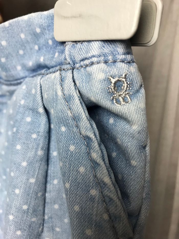 Jeans à pois taché 18 mois Obaibi - photo numéro 3