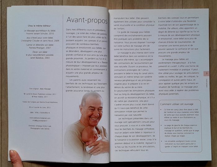 Peter Walker - Les bons gestes du massage pour le bébé (famille, santé) - photo numéro 6