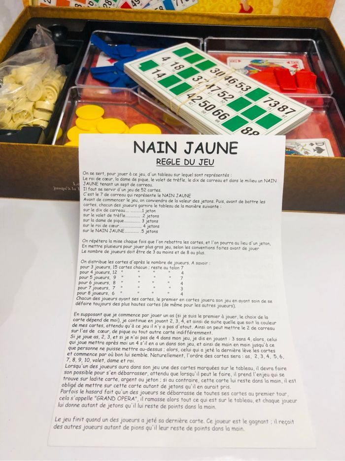 Coffret tradition nain jaune et loto - photo numéro 5