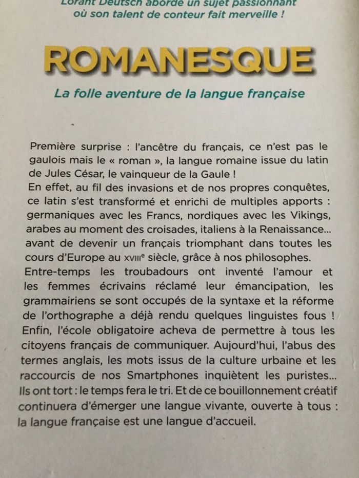 Livre Romanesque - photo numéro 3