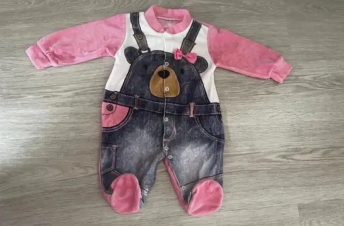 Pyjama en velours 6 mois