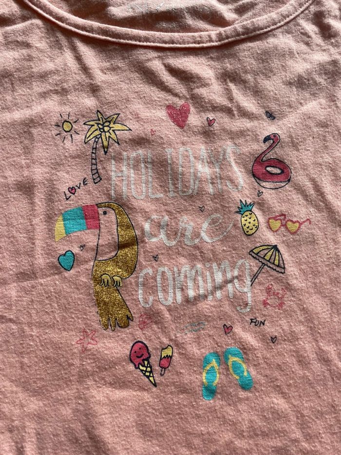 Lot t shirts fille 10 ans - photo numéro 7