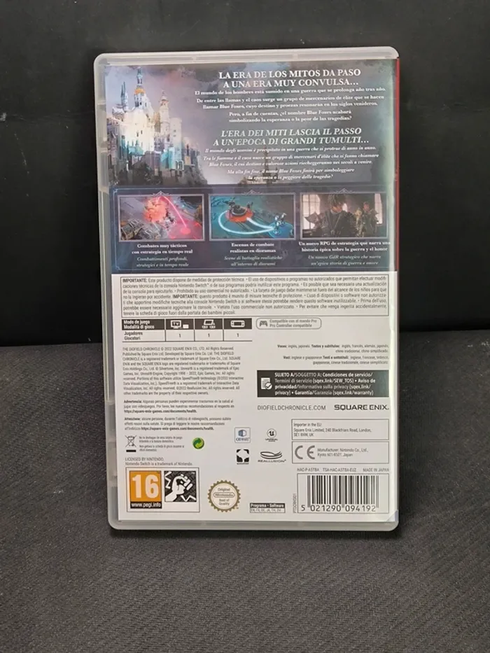 Diofield Chronicle nintendo switch - photo numéro 2