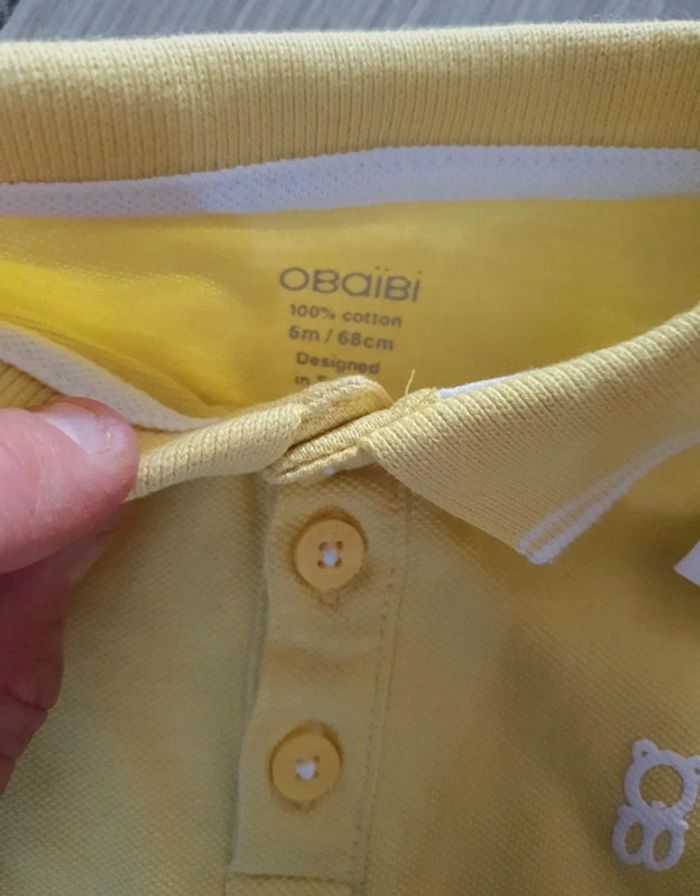 Polo okaidi neuf 6 mois - photo numéro 4