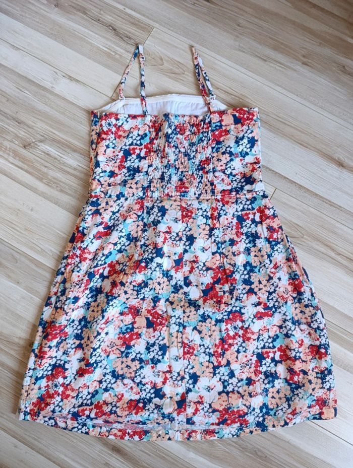 Robe d'été fleuri bretelle camaïeu t40-42 - photo numéro 8
