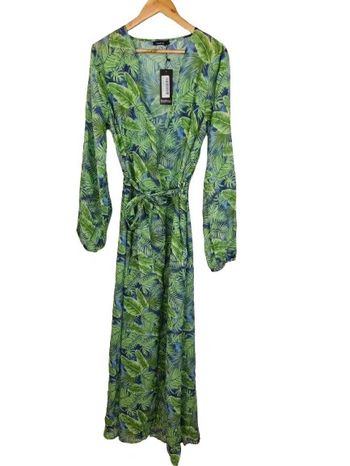 Tunique ceinturée de plage boohoo