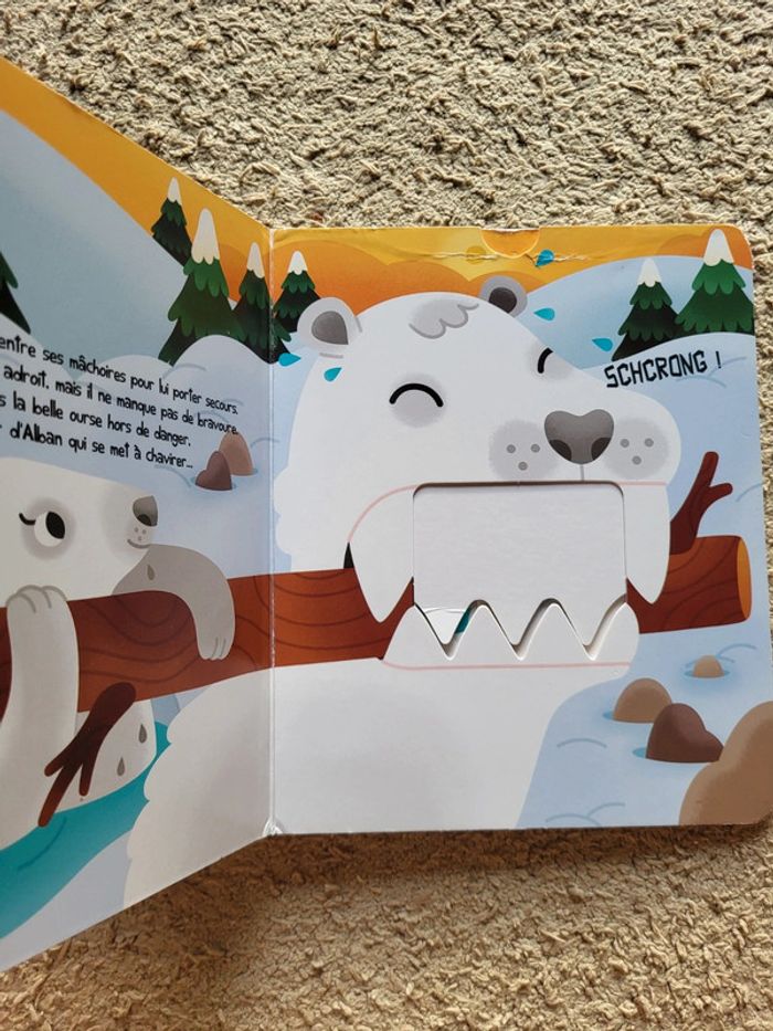 Livre croque "Alban l'ours blanc à la rescousse" - photo numéro 6