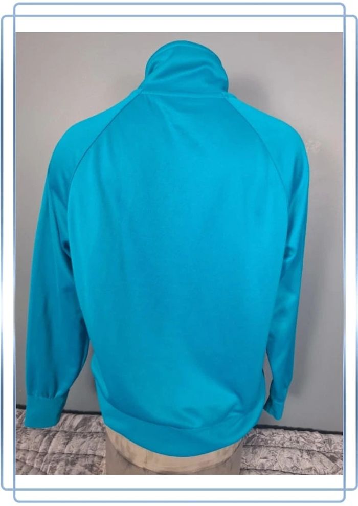 veste légère / Track jacket Nike vintage/ homme - taille M / bleu - brodé (332) - photo numéro 7