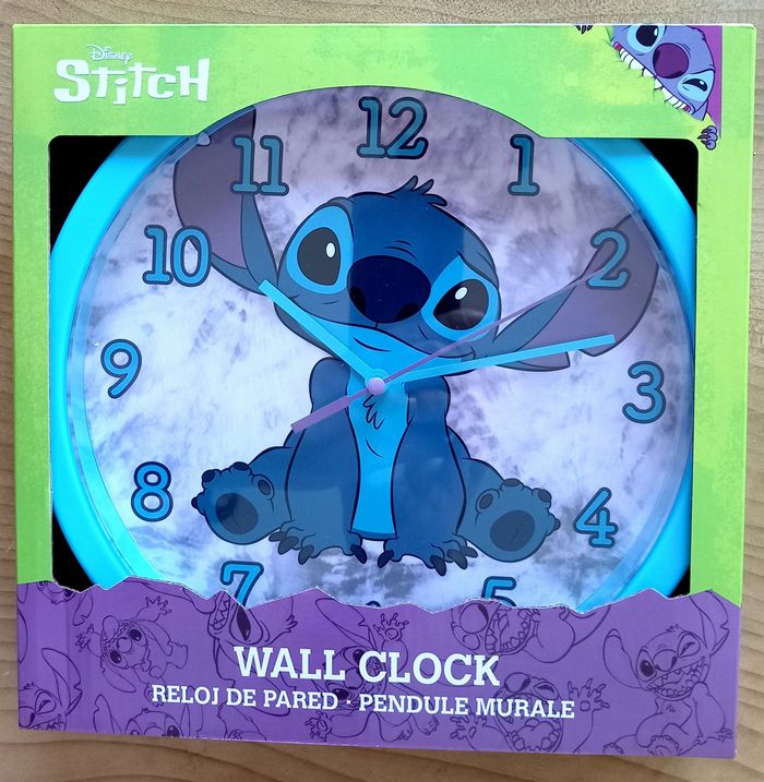Horloge murale Stitch 25 cm