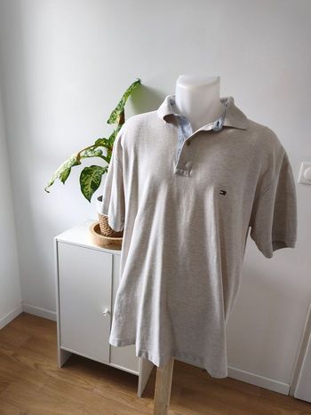 Polo beige | Tommy Hilfiger | Homme | Taille non indiquée (voir mesures) | Très bon état