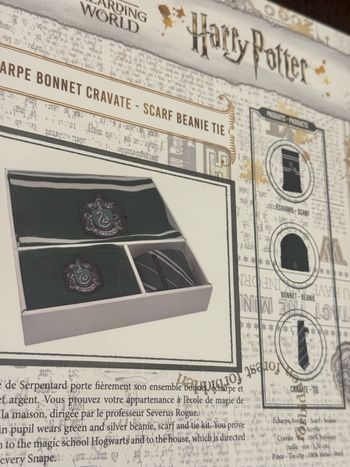 Ensemble Harry potter, bonnet écharpe gants