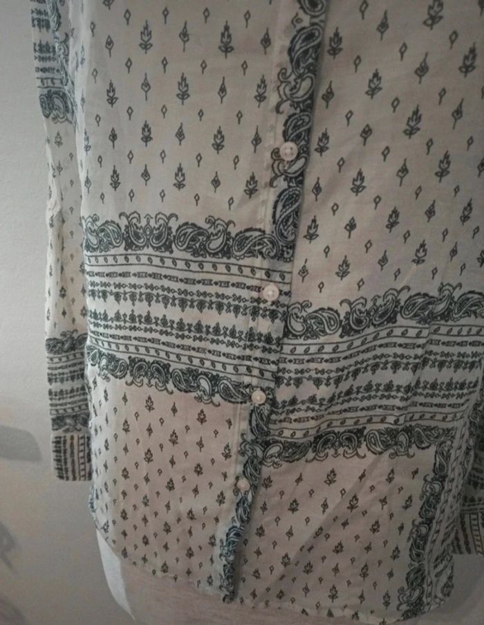 Superbe chemise imprimée très longue - photo numéro 4