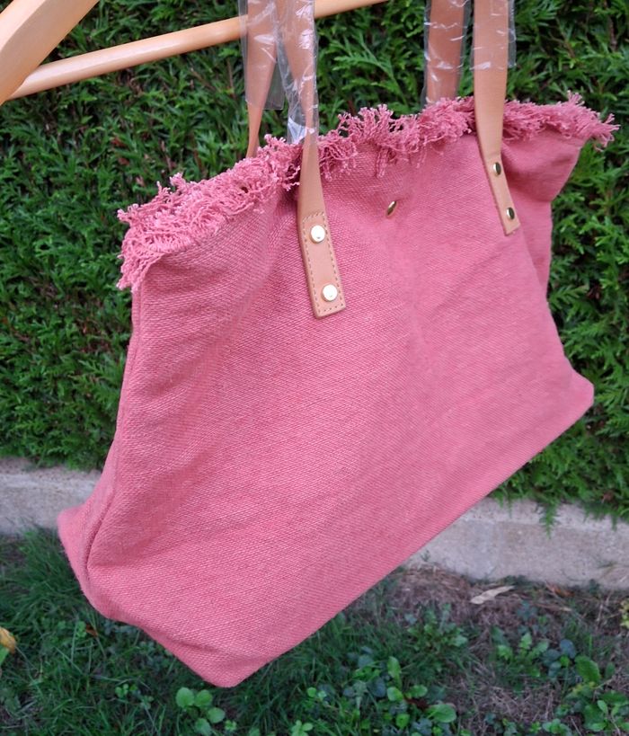 Grand sac Logo Amour Rose Neuf - photo numéro 3