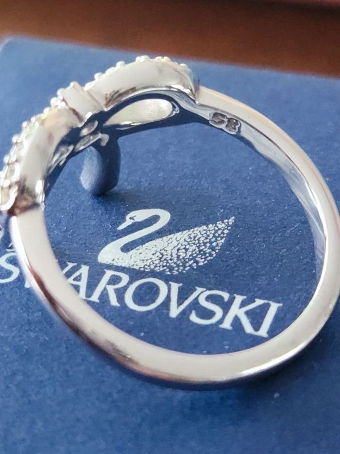 Bague Nœud Swarovski Taille 63 - photo numéro 4