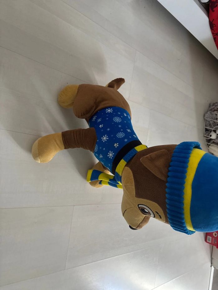 Peluche Chase de la pat patrouille - photo numéro 3