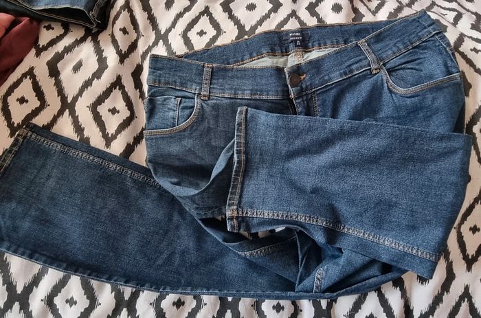 Jean regular fit 48 kiabi bleu neuf sans étiquette - photo numéro 3