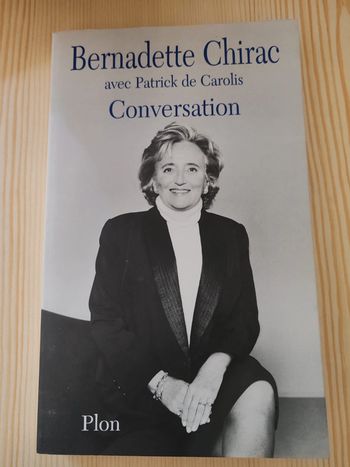 Bernadette Chirac 🌸  Conversation avec Patrick de Carolis