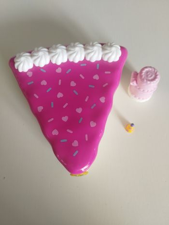 Jouet polly pocket part de gâteau