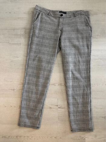 AN81: Pantalon imprimé droit T 44 peu porté