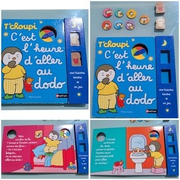 Livre jeu T'choupi 🌟 c'est l'heure d'aller au dodo 🌙 71