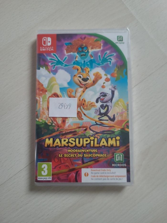 jeu switch Nintendo Marsupilami neuf