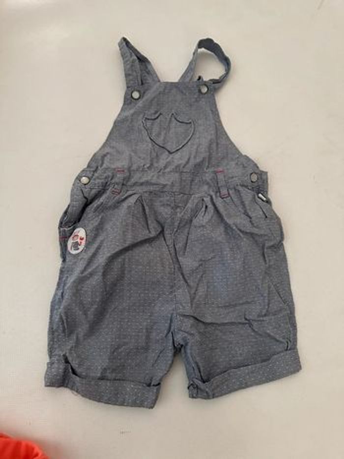 Salopette short la compagnie des petits 2a