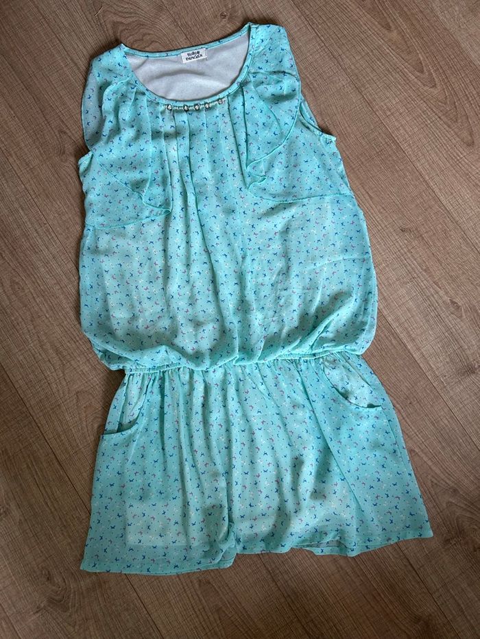 Robe turquoise sans manches Molly Bracken taille unique jamais portée - photo numéro 7
