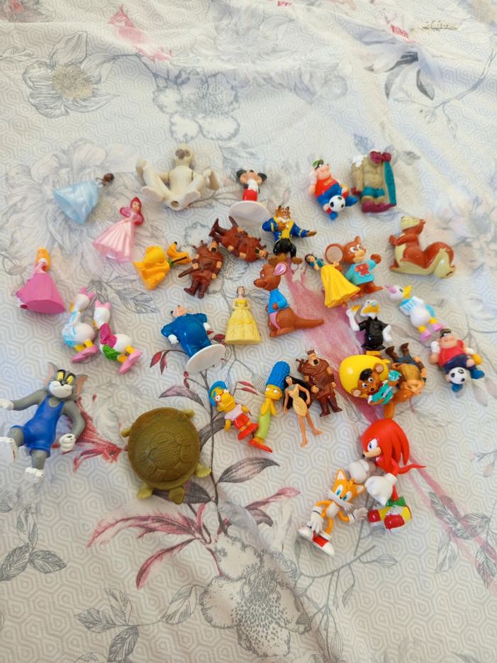 Lot figurines vintage Disney knuckles