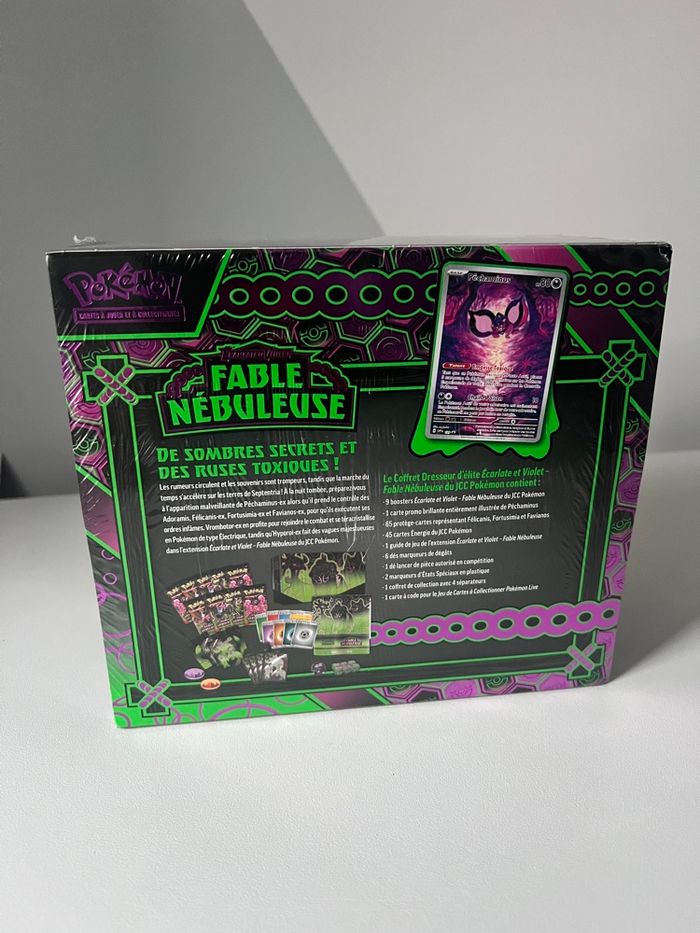 Etb coffret dresseur d’élite fable nébuleuse ev6.5 ev06.5 cartes Pokémon - photo numéro 2