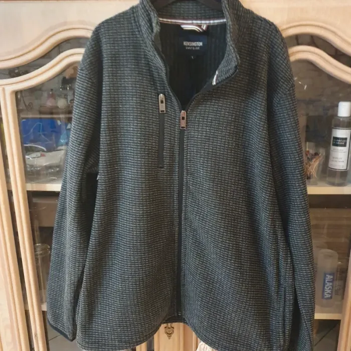 Magnifique veste demi saison homme gris souris Kensington eastside taille L - photo numéro 2