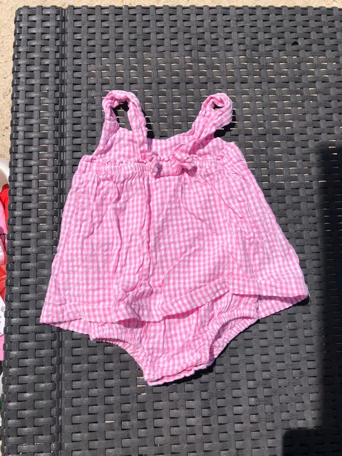 Robe body integré carreaux - photo numéro 2