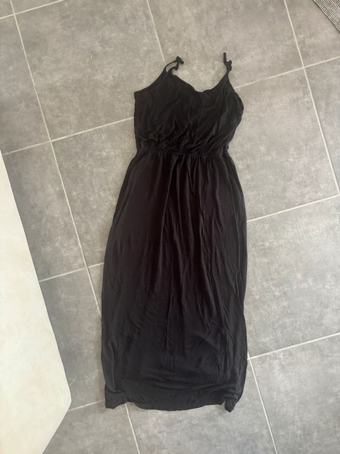 Longue robe, fluide, cintrée
