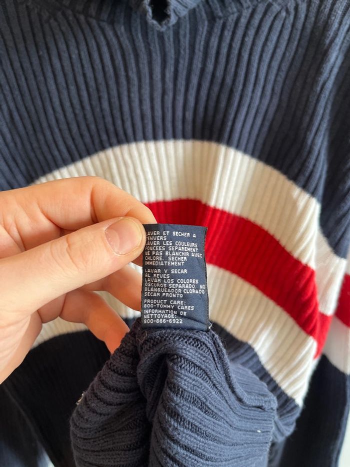 Pull col roulé Tommy Hilfiger taille M homme - photo numéro 6