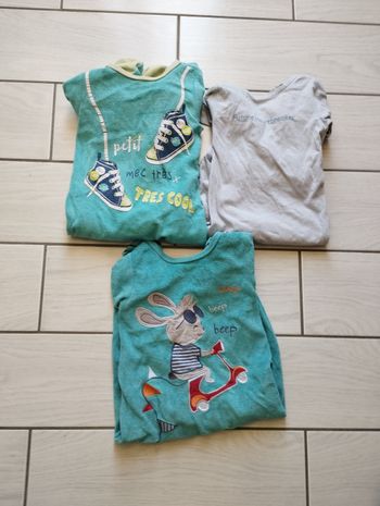 Vend 3 pyjamas 18mois