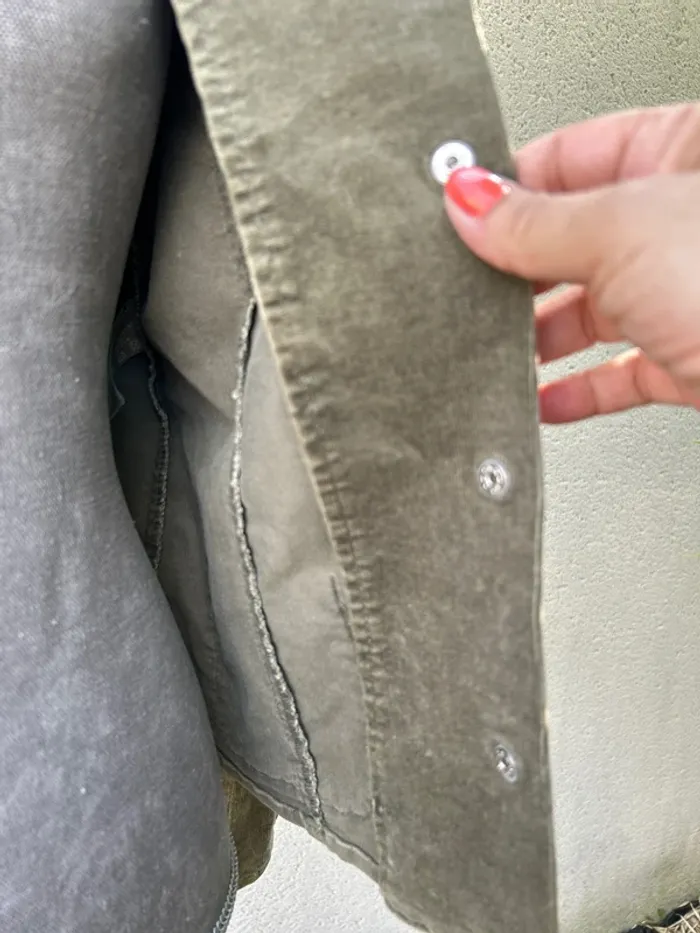 Veste velours léger - photo numéro 4