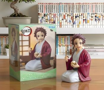 🔥 [NEUF] Demon Slayer - Figurine Tanjiro Kamado Swordsmith Village PM Perching Figure