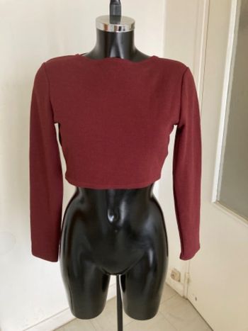 Crop top / haut dos nu PrettyLittleThing taille 40/L