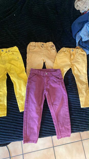 Lots jean 3/4 ans