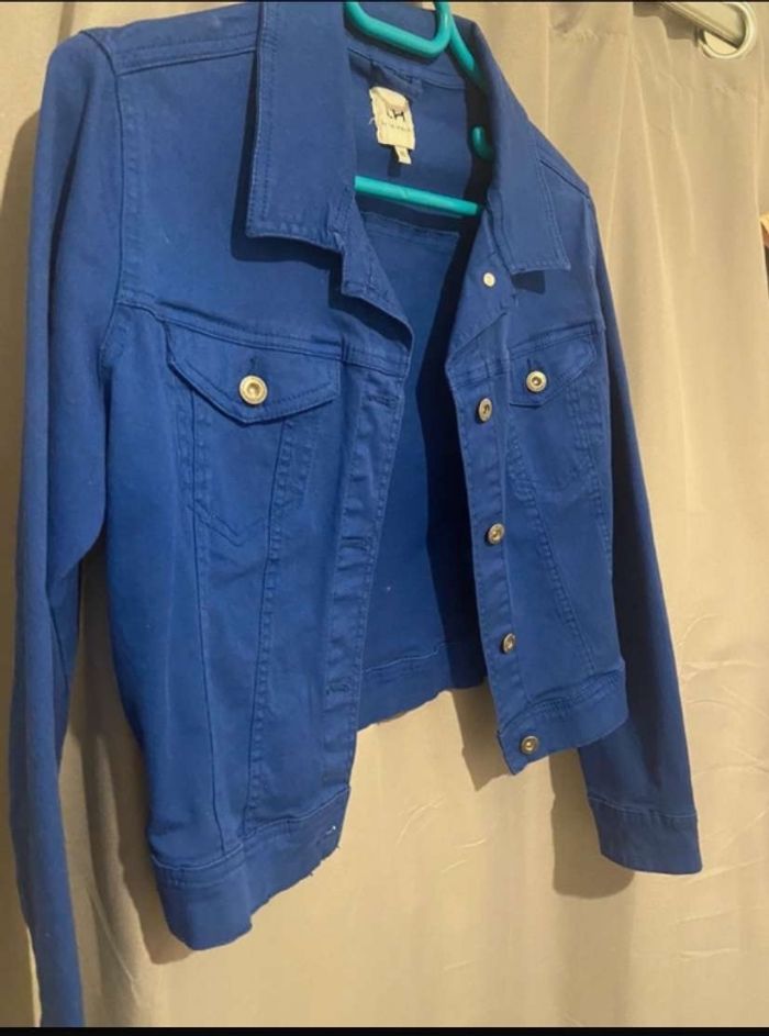 Veste bleue 10 e - photo numéro 4