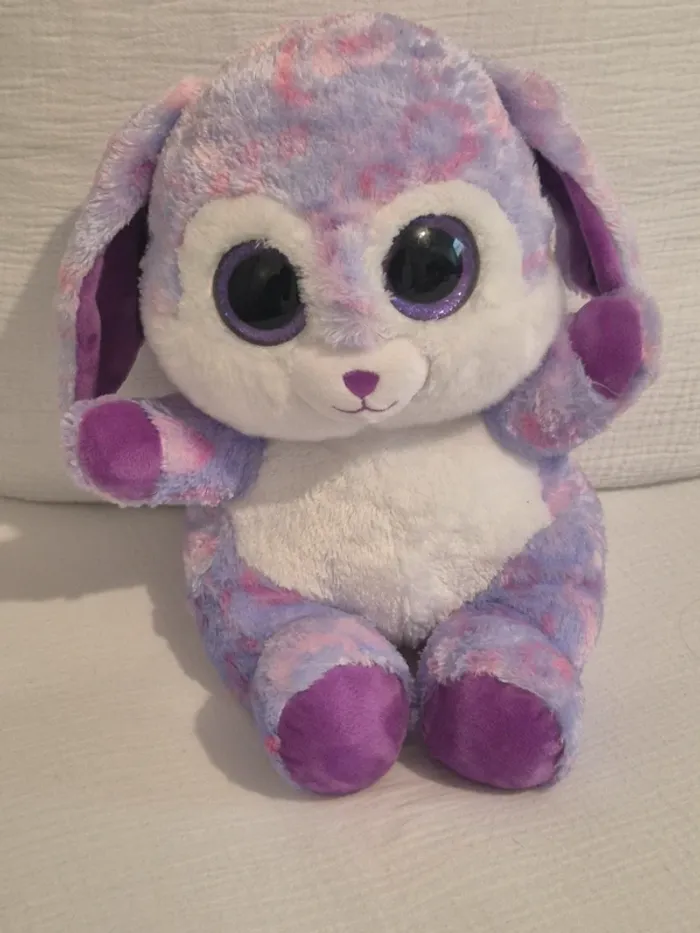 Peluche doudou violet Brilloo Pets - photo numéro 5