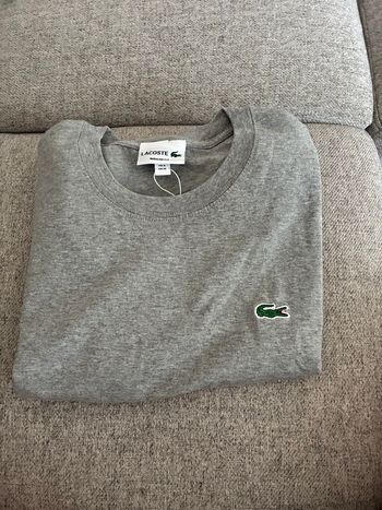 Tee shirt Lacoste gris 