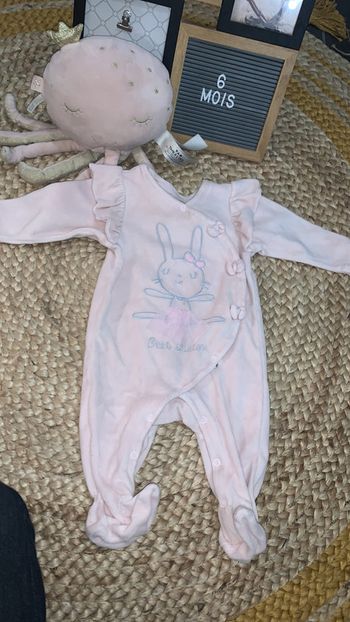 Pyjama 6 mois tutu lapin