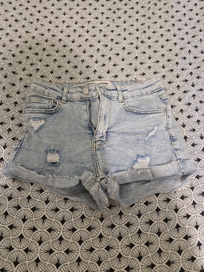 Short en jean
