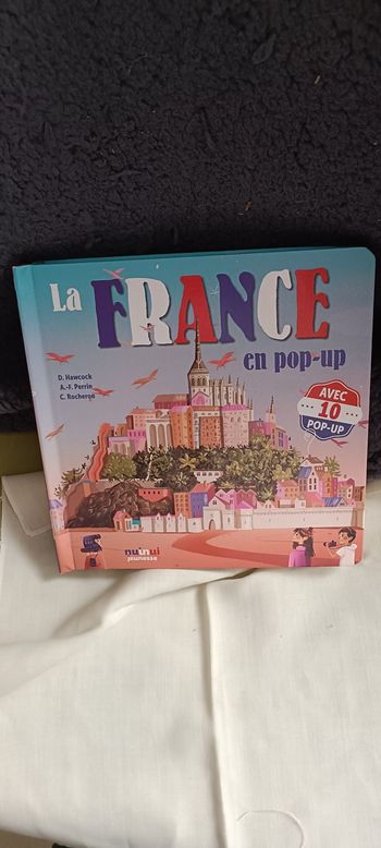 Livre la France en pop up